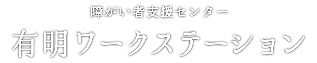 障がい者支援センター　有明ワークステーション
